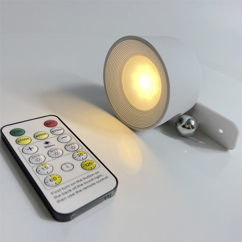 Lichtwerk - LED-Wandleuchte, Kabellos mit Fernsteuerung & Timer + Schrauben und Dübel